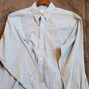 Brooks Brothers - Blue and White Button Down Shirt